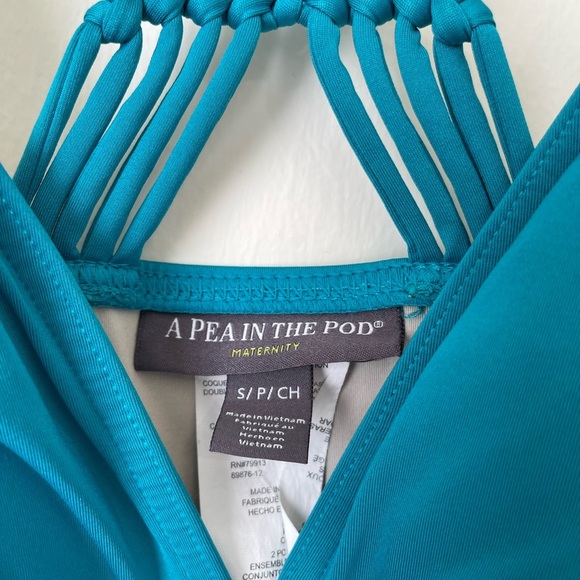 A Pea in the Pod Maternity Tankini top - Picture 2 of 5